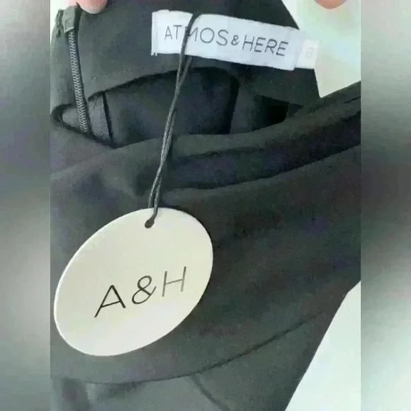 NWT Atmos & Here Women’s Erin Strapped Wrap Bust Romantic Feminine Dress 6 Small - Picture 11 of 15